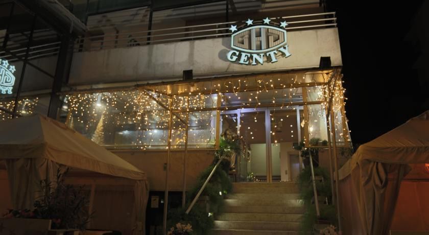 Hotel Genty Римини Экстерьер фото