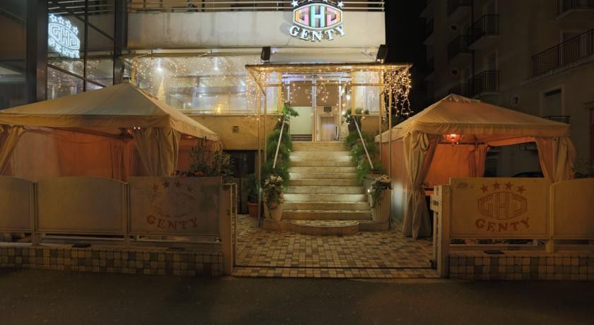 Hotel Genty Римини Экстерьер фото